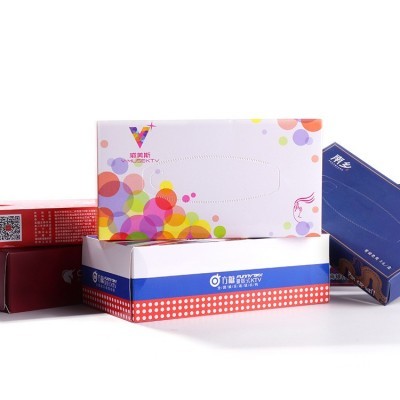 厂家迷你烟盒广告纸巾20*20cm定制 原生木浆三层10张免费设计logo