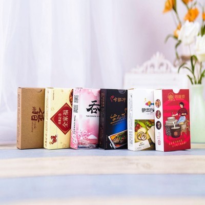 厂家迷你烟盒广告纸巾20*20cm定制 原生木浆三层10张免费设计logo图4