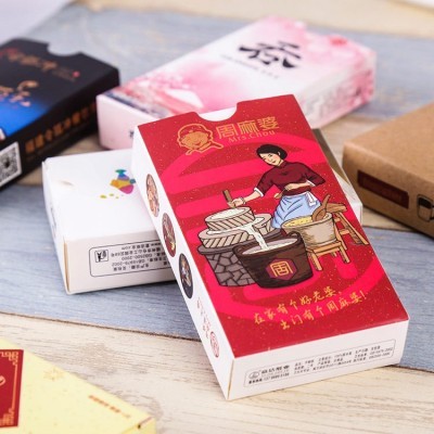 厂家迷你烟盒广告纸巾20*20cm定制 原生木浆三层10张免费设计logo图3