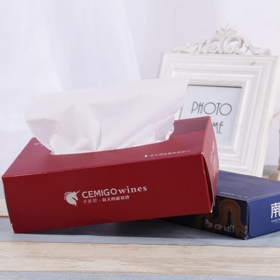 三层广告抽纸定制logo免费设计 餐巾纸印花中空原生木浆12*12cm图4