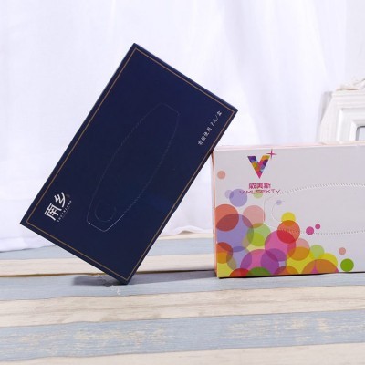 三层广告抽纸定制logo免费设计 餐巾纸印花中空原生木浆12*12cm图2