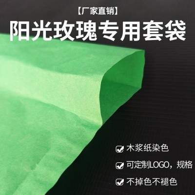 果康葡萄套袋水果套袋的纸袋防鸟防虫袋绿色阳光玫瑰防水防雨纸袋图2