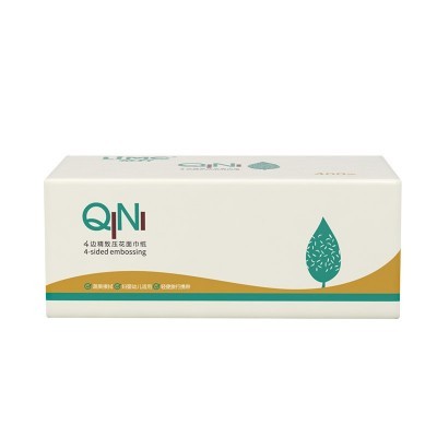 【高端四边压花】亲柠抽纸大包纸400张餐巾纸家用整箱卫生纸批发图4