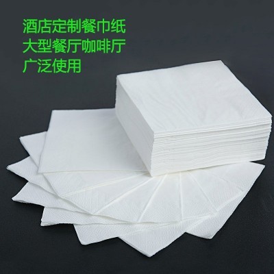 厂家盒装纸巾广告餐巾纸方形餐厅纸巾酒吧抽面巾纸印logo图2