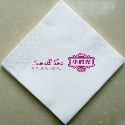 厂家盒装纸巾广告餐巾纸方形餐厅纸巾酒吧抽面巾纸印logo图3