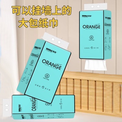 悬挂式纸巾餐巾纸加厚纸抽大量便宜批发包邮大包家用挂壁抽纸整箱图4