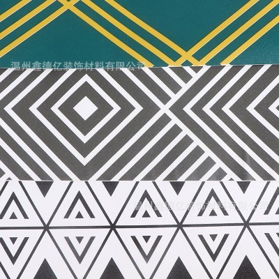 加厚几何壁纸自粘家用卧室客厅背景墙纸大学生宿舍寝室墙面翻新贴图3