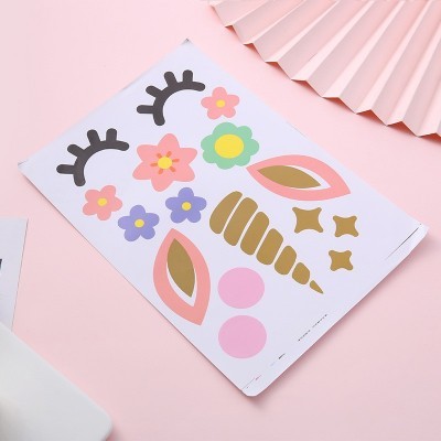 DIY英文生日快乐气球贴透明波波球贴纸批发百日宴布置装饰气球贴图3