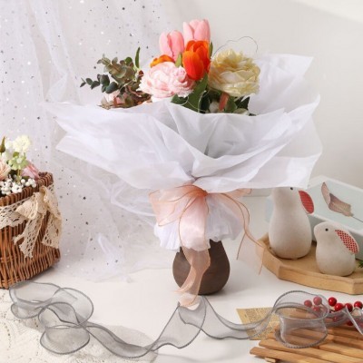 白色拷贝卷筒纸17g隔层纸雪梨纸薄页纸防潮纸服装饰品鞋 类包装纸图2