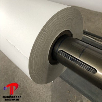 低价供应30克白牛皮纸热转印衬纸热升华隔色纸隔离纸图5