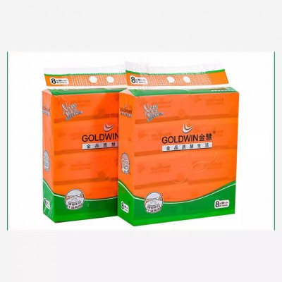 金慧家用纸巾批发整箱80包商用抽纸面巾纸无香母婴大包卫 生纸巾图3