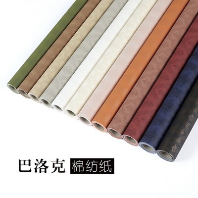 巴洛克防水耐撕包装纸花束鲜花包花纸棉纺纸礼物纸花艺花店资材图2