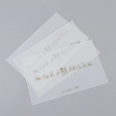 饰品硫酸纸包装纸绘描图纸礼盒垫纸牛油纸硫酸纸定制烫金印刷logo图4