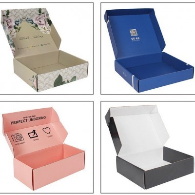 双面印刷特硬飞机盒快递物流包装纸盒彩盒瓦楞特大飞机盒纸盒包装图4