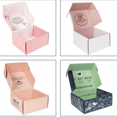 双面印刷特硬飞机盒快递物流包装纸盒彩盒瓦楞特大飞机盒纸盒包装图2