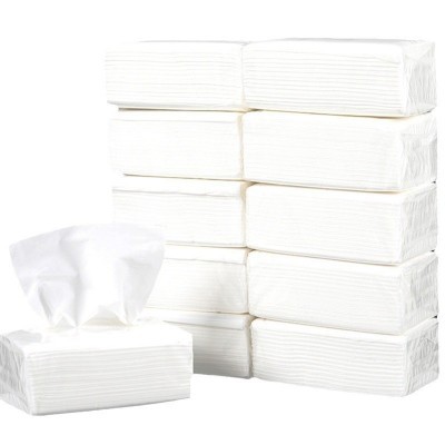 100包白皮抽纸整箱批纸巾餐巾纸卫生纸酒店饭店家用家庭装实惠装图5