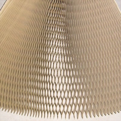 蜂窝纸 单层可做产品包装纸 拉网纸 多层加工蜂巢门芯板图4