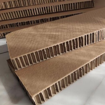 高密度蜂瓦楞蜂窝纸板 降解缓冲物流包裹纸蜂巢纸 称重力强图4