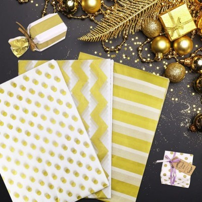 跨境亚马逊热销17克金色装袋雪梨纸派对金属拷贝纸50*35CM现货图2