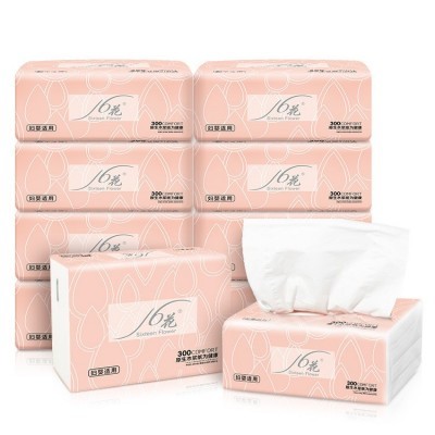 36包原生木浆抽纸120mm*170mm可湿水纸巾餐巾纸抽量贩批发包邮