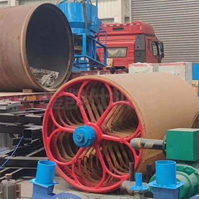 1092废纸造纸机流水线 二手2400型气缸纸机 2800循环水设备安装图2