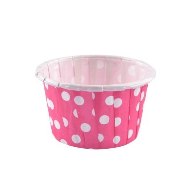 焙谷蛋糕小纸杯烘焙纸托淋膜防油防水卷口耐高温马芬杯小包装24装图4