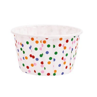 卷口淋膜杯耐高温防油麦芬马芬杯金色戚风蛋糕玛芬杯烘焙蛋糕纸托图2