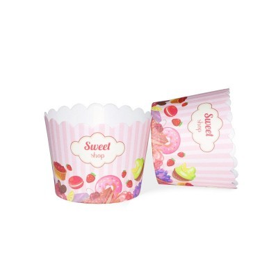 焙斯特 新款耐高温机制蛋糕纸杯一次性马芬杯烤箱烘焙纸托图4