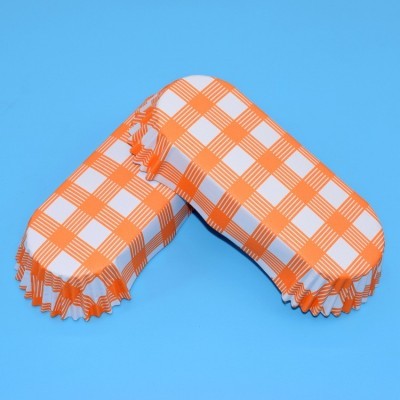 工厂直供耐高温淋膜杯 批发烤箱专用一次性防油不粘风车淋膜纸托图4