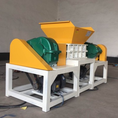 废纸箱塑料桶双轴撕碎机600型废旧橡胶轮胎双轴撕碎机金属撕碎机图3