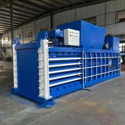 废纸板箱塑料打包机 160吨矿泉水瓶打包机 废品编织袋压缩打包机图4