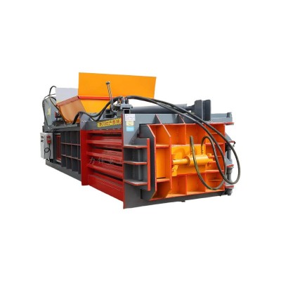 废纸板箱塑料打包机 160吨矿泉水瓶打包机 废品编织袋压缩打包机图2