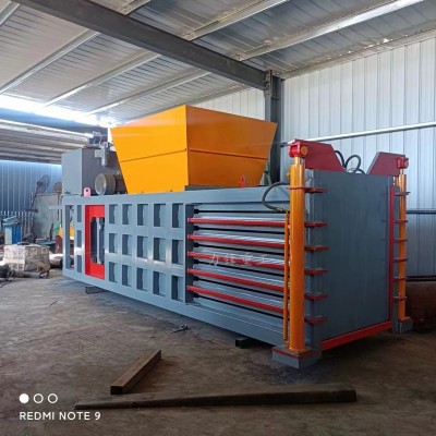 160卧式废纸打包机 废纸废品易拉罐打包机 塑料薄膜液压打包机图4