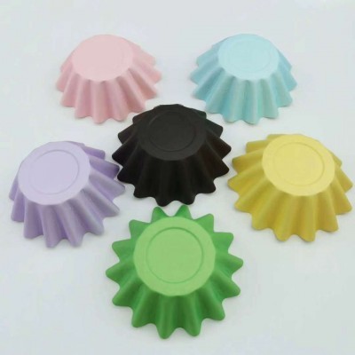 雪媚娘防油纸杯钵仔糕碗布丁杯盏托耐高温马芬烤蛋糕蛋挞纸杯图2