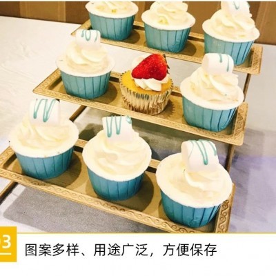 高温蛋糕杯 5039卷口杯 4435马芬卷边杯3830卷口淋膜杯厂家直销