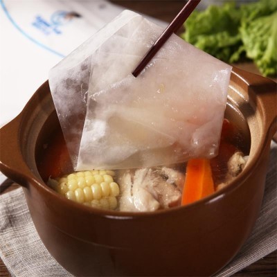 方形批发煲汤煮汤用吸油纸食物用油炸垫纸炖汤去油吸油纸一次性图2