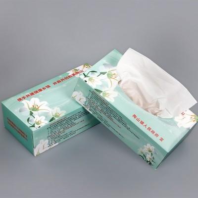 热销商用抽纸定制 饭店酒店餐厅广告宣传纸巾 大批量盒装抽纸定制图4