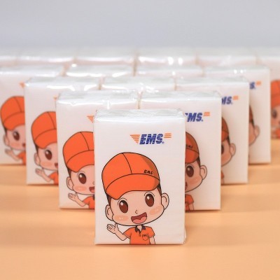 商用广告纸巾定做政企医院宣传面巾纸可印logo迷你包手帕纸巾定制图5