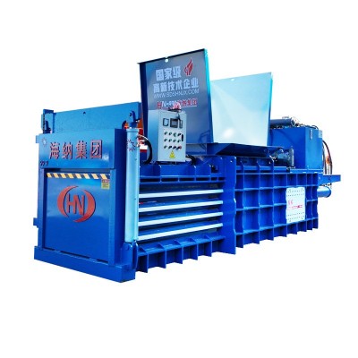 小型卧式打包机废纸塑料瓶打包机编织袋易拉罐打包机打包机厂家图3