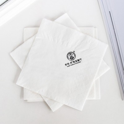 厂家直供 彩色餐巾纸 方巾纸 广告纸巾 可印LOGO酒吧酒店饭店餐厅图2