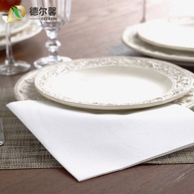 订制无尘纸 订做LOGO餐巾纸酒店餐厅咖啡纸巾 广告外贸纸 巾40*40图3