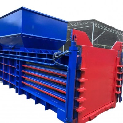 编织袋小型卧式液压打包机 纸板纸壳液压打包机废品站打包机厂家图4