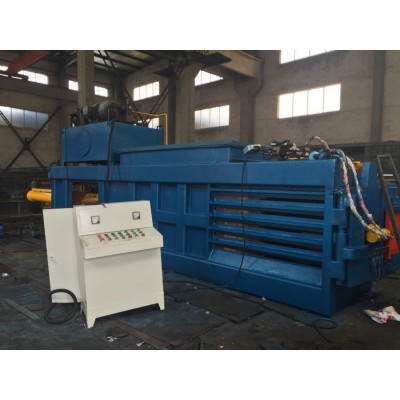 120吨大型卧式全自动打包机废纸废品边角料压缩自动打包机图5