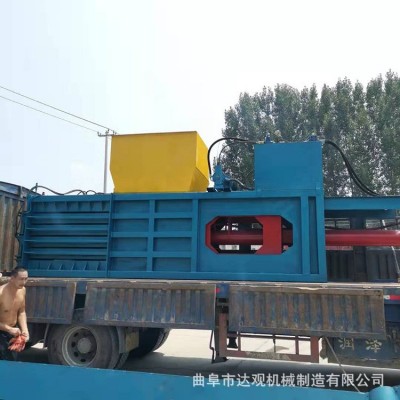 废纸箱液压打包机金属压块机 厂家新款卧式全自动液压设备图3