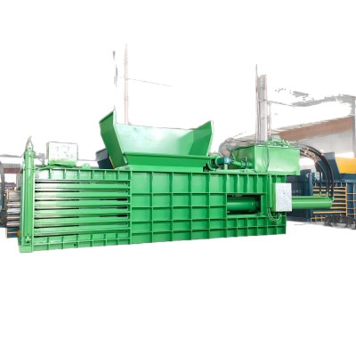 厂家直销卧式打包机废纸编织袋易拉罐塑料液压打包机废纸打包机图4