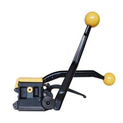 A333钢带打包机全自动免扣式铁皮带捆扎机手动钢带打带 机厂家直销图2