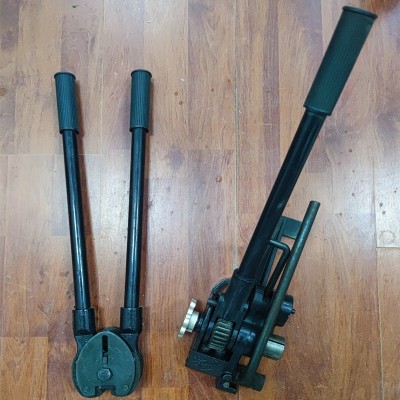 A333钢带打包机全自动免扣式铁皮带捆扎机手动钢带打带 机厂家直销图5