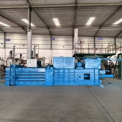 厂家直销卧式废纸液压打包机废铁废金属打包机环保捆扎机废料图5