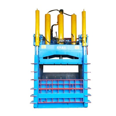 液压打包机不锈钢金属废纸打包大型易拉罐提升门立式压缩打包机图3