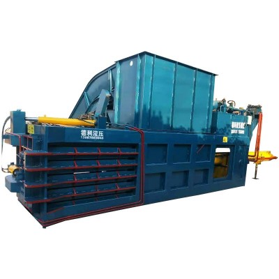 定制卧式废纸打包机 纸塑料易拉罐液压打包机 大型自动打包压缩机图2